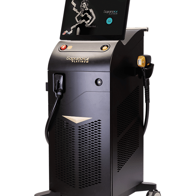 Soprano Platinum laser hair removal machine.