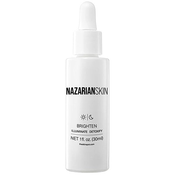 Brightening skin serum in 30ml dropper bottle